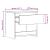 Noptiera din lemn vechi 40x30x39 cm lemn prelucrat GartenMobel Dekor