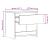 Noptiere 2 buc. Lemn vechi 40x30x39 cm Lemn prelucrat GartenMobel Dekor