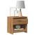Noptiera Artisan Stejar 40x30x39 cm Lemn prelucrat GartenMobel Dekor