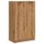 Pantofar, stejar artizanal, 59x35x100,5 cm, lemn prelucrat GartenMobel Dekor