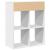 Bibliotecă, alb, 66x31x80 cm, lemn prelucrat GartenMobel Dekor
