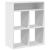 Bibliotecă, alb, 66x31x80 cm, lemn prelucrat GartenMobel Dekor