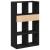 Dulap cu cărți negru 66x31x112 cm lemn prelucrat GartenMobel Dekor