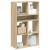 Bibliotecă, stejar Sonoma, 66x31x112 cm, lemn prelucrat GartenMobel Dekor