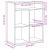 Bibliotecă, stejar Sonoma, 66x31x112 cm, lemn prelucrat GartenMobel Dekor
