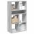 Bibliotecă, gri sonoma, 66x31x112 cm, lemn prelucrat GartenMobel Dekor