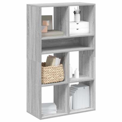 Bibliotecă, gri sonoma, 66x31x112 cm, lemn prelucrat GartenMobel Dekor