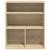 Bibliotecă, stejar Sonoma, 60x30x71,5 cm, lemn prelucrat GartenMobel Dekor
