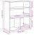 Bibliotecă, stejar Sonoma, 60x30x71,5 cm, lemn prelucrat GartenMobel Dekor