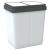 Coș de gunoi dublu, alb, 2x25 L GartenMobel Dekor