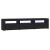 Comodă TV cu lumini LED, negru, 180x35x40 cm GartenMobel Dekor