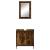 Set mobilier de baie, 2 piese, stejar fumuriu, lemn prelucrat GartenMobel Dekor