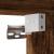 Set mobilier de baie, 2 piese, stejar fumuriu, lemn prelucrat GartenMobel Dekor