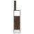 Set mobilier de baie, 3 piese, stejar fumuriu, lemn prelucrat GartenMobel Dekor