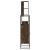 Set mobilier de baie, 4 piese, stejar fumuriu, lemn prelucrat GartenMobel Dekor