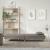 Canapea extensibilă, gri taupe, material textil GartenMobel Dekor