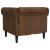 Fotoliu Chesterfield, maro, material textil GartenMobel Dekor