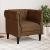 Fotoliu Chesterfield, maro, material textil GartenMobel Dekor