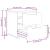 Noptiera "VISNES" Beton Gri 45x40x50 cm Lemn prelucrat GartenMobel Dekor