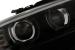 Faruri Xenon Angel Eyes BMW Seria 3 E92 E93 (2006-2010) 3D Negru Performance AutoTuning