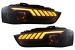 Faruri LED DRL Audi A4 B8.5 Facelift (2012-2015) Negru Semnal Dinamic Performance AutoTuning