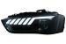 Faruri LED DRL Audi A4 B8.5 Facelift (2012-2015) Negru Semnal Dinamic Performance AutoTuning