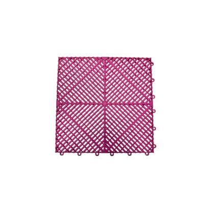 Pardoseala modulara ventilata  40x40x1,8cm  Culoare Magenta  Cod: PM10032 Automotive TrustedCars