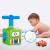 Jucarie interactiva lansator baloane, 12 baloane, 4 figurine, multicolor MultiMark GlobalProd