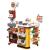 Set supermaket de jucarie, 54 accesorii, sunete, lumini, pos, scanner, cos cumparaturi, multicolor MultiMark GlobalProd