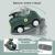 Tren balansoar 2 in 1, maxim 25 kg, volan, unghi balans 40 grade, inaltime 50 cm, verde MultiMark GlobalProd
