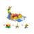 Set blocuri constructie, 218 piese diferite forme, jucarie steam, multicolor MultiMark GlobalProd