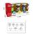 Set blocuri constructie, 218 piese diferite forme, jucarie steam, multicolor MultiMark GlobalProd
