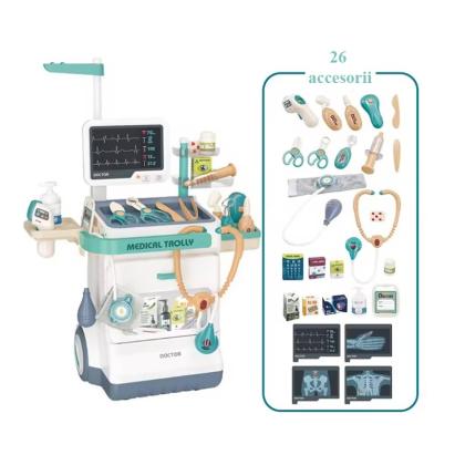 Statie medicala pentru copii, 26 accesorii, sunete si lumini, stetoscop, radiografii, seringa, 3 ani+ MultiMark GlobalProd