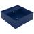 Chiuvetă lux preaplin albastru mat 41x41cm ceramică pătrat GartenMobel Dekor