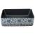 Lavoar de blat negru/albastru 46x35,5x13 cm ceramică dreptunghi GartenMobel Dekor
