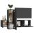 Set dulapuri TV, 3 buc., negru, lemn prelucrat GartenMobel Dekor