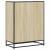Pantofar, stejar sonoma, 75x38x97,5 cm, lemn prelucrat/metal GartenMobel Dekor