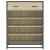 Pantofar, stejar sonoma, 75x38x97,5 cm, lemn prelucrat/metal GartenMobel Dekor