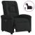 Fotoliu rabatabil electric, negru, material textil GartenMobel Dekor