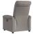Fotoliu rabatabil electric, gri taupe, material textil GartenMobel Dekor