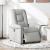 Scaun reclinabil electric Cloud Grey Fabric GartenMobel Dekor