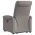 Fotoliu electric rabatabil cu ridicare, gri taupe, textil GartenMobel Dekor