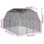 Pui de găină 2,5x4x2,25 m Oțel galvanizat GartenMobel Dekor