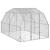 Pui de găină 2,5x4x2,25 m Oțel galvanizat GartenMobel Dekor