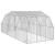 Pui de găină 2,5x6x2,25 m Oțel galvanizat GartenMobel Dekor