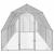 Pui de găină 2,5x8x2,25 m Oțel galvanizat GartenMobel Dekor