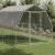 Pui de găină cu acoperiș 2,5x4x2,25 m oțel galvanizat GartenMobel Dekor
