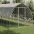 Pui de găină cu acoperiș 2,5x12x2,25 m oțel galvanizat GartenMobel Dekor