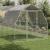 Pui de găină cu acoperiș 2,5x6x2,25 m oțel galvanizat GartenMobel Dekor