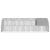 Pui de găină cu acoperiș 2,5x8x2,25 m oțel galvanizat GartenMobel Dekor